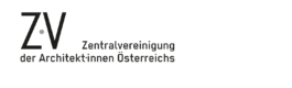 Logo der Zentralvereinigung der Architekt:innen Österreich asphalt kollektiv